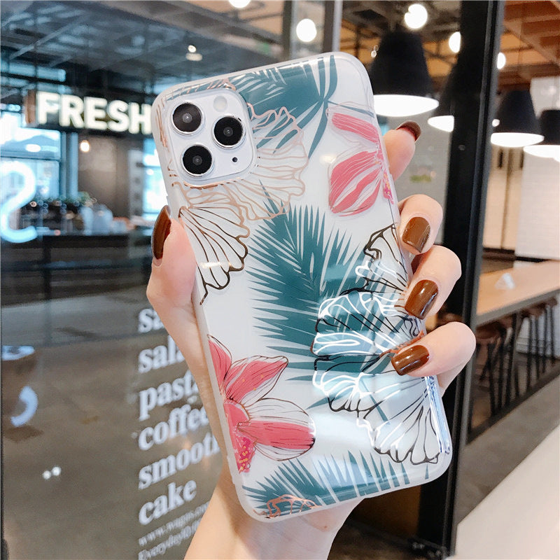 Flower phone case