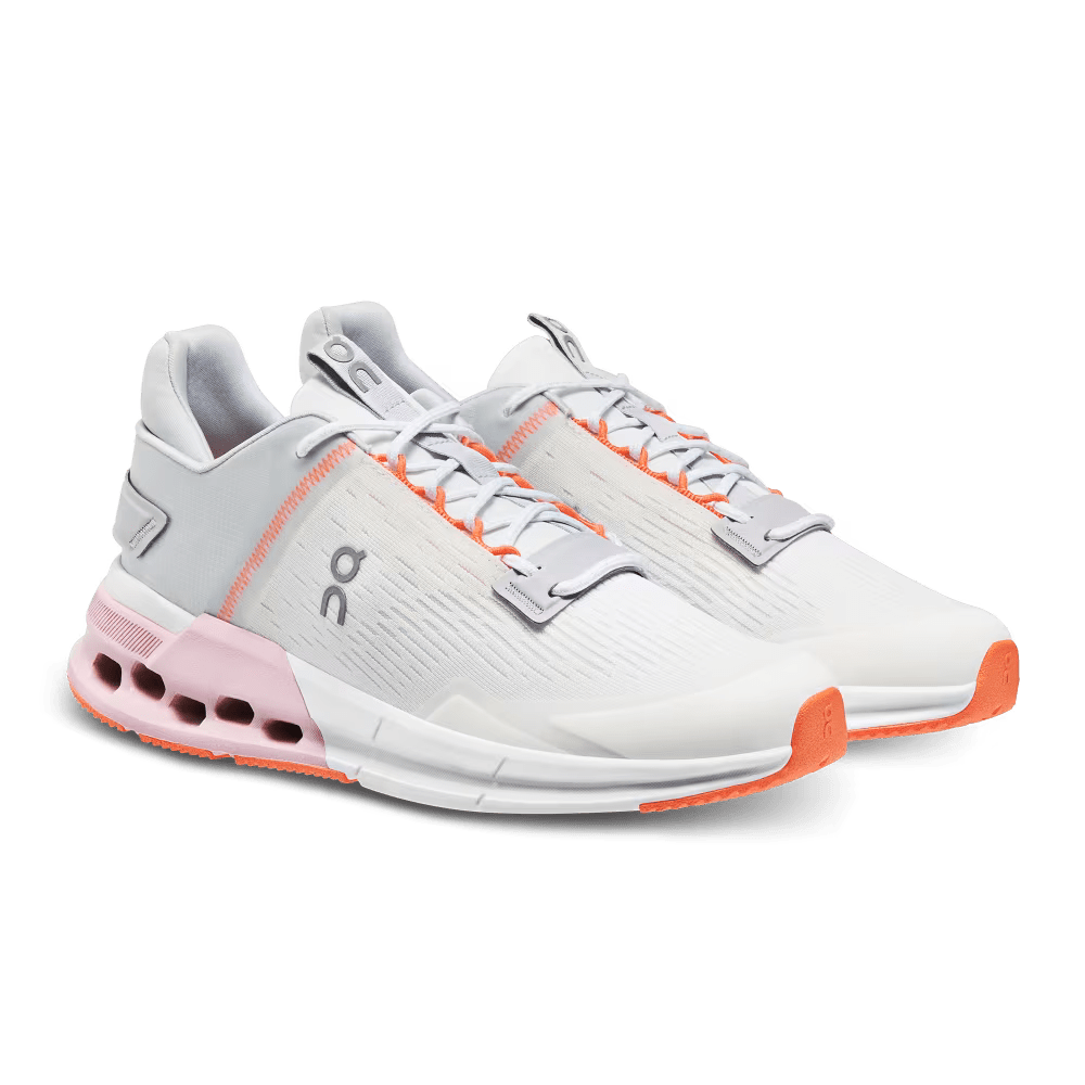 On Running Cloudnova Flux - Pink & Undyed - Sneakers