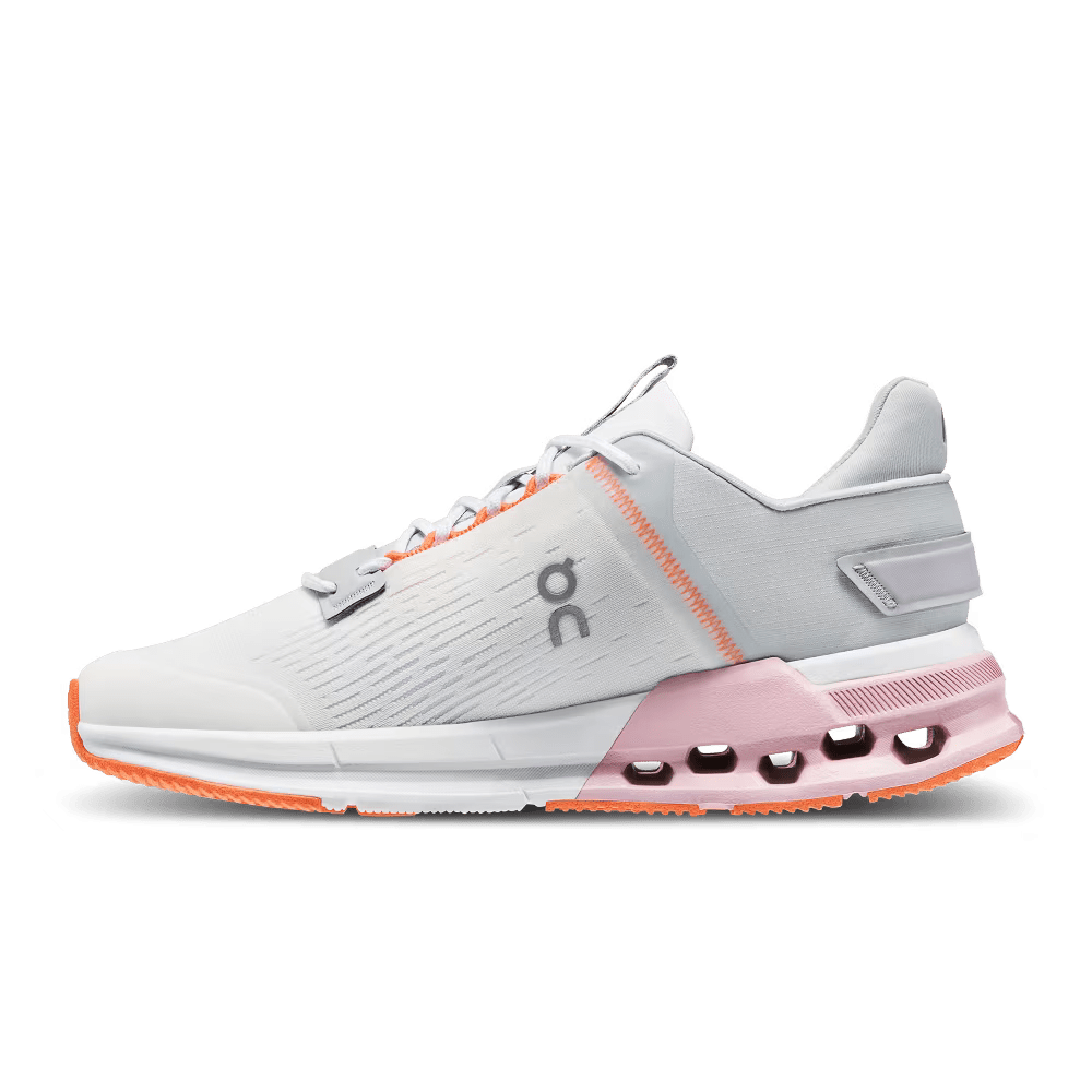 On Running Cloudnova Flux - Pink & Undyed - Sneakers