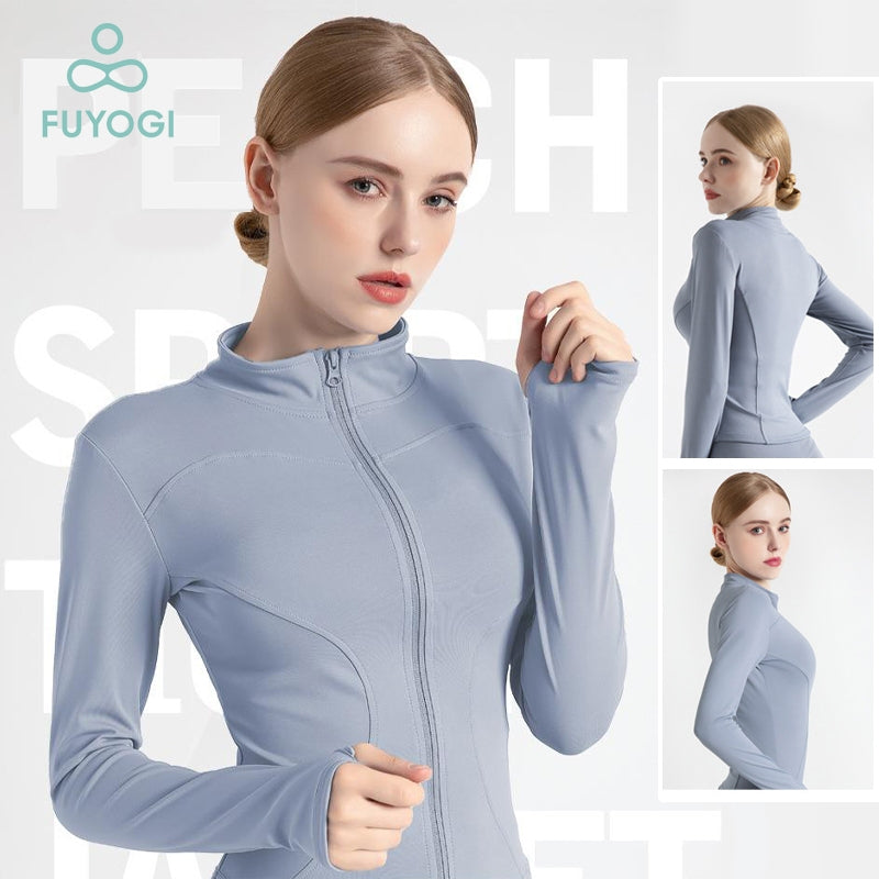 FUYOGI Sports Jacket - Women Yoga Fitness Tops