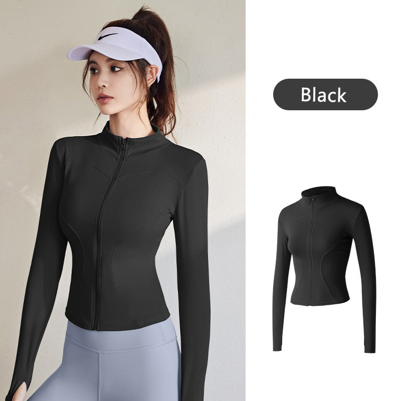 FUYOGI Sports Jacket - Women Yoga Fitness Tops