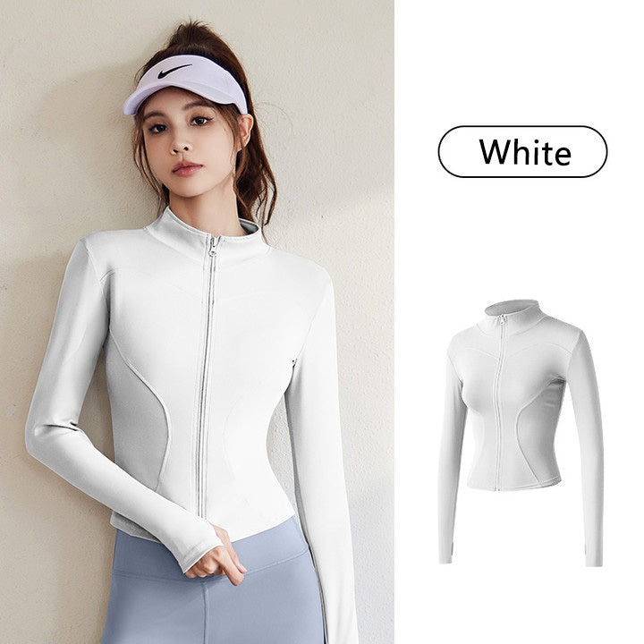 FUYOGI Sports Jacket - Women Yoga Fitness Tops